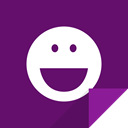 yahoo messenger, Communication, yahoo, Messenger Indigo icon