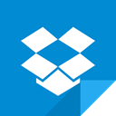 dropbox, dropbox logo DodgerBlue icon