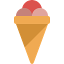 food, Icecream, Ice cream, Cold, sweet, Ice, Cream SandyBrown icon