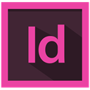 Design, Indesign, file format, adobe HotPink icon
