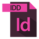 adobe, file format, idd extention, extention DarkSlateGray icon