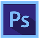 photoshop logo, adobe, photoshop, Design MidnightBlue icon