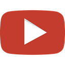film, Logo, play, youtube, movie, video Firebrick icon