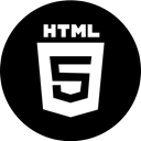 html5 Black icon