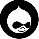 Drupal Black icon