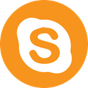 Skype DarkOrange icon