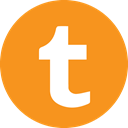 Tumblr DarkOrange icon