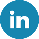 Circle, Linkedin DarkCyan icon
