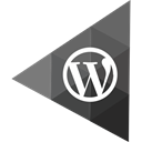 Wordpress Black icon