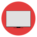 television Crimson icon