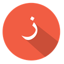 arabic, zaay, ز, za Tomato icon
