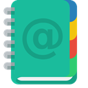 Book, Address LightSeaGreen icon