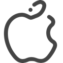 mac, machintosh, Logo, itunes, apple inc, Apple, App store Black icon