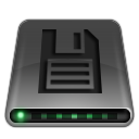 Dark, save, drive, Floppy, Disk DarkSlateGray icon