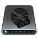 Multimedia, Dvd, drive, Disk, disc, Dark DarkSlateGray icon