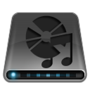 drive, disc, Aduio, Disk, Dark, Cd DarkSlateGray icon