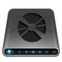 Cd, drive, Disk, Dark, disc DarkSlateGray icon