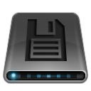 Dark, drive, save, Disk, Floppy DarkSlateGray icon