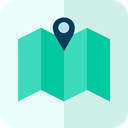 location, Map, Gps Gainsboro icon