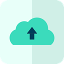 upload, Up, Cloud Azure icon
