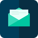 Email, inbox, Message, mail MidnightBlue icon