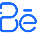 Logo, Art, Behance, adobe, graphic, Design, portfolio DodgerBlue icon
