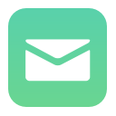 Email MediumAquamarine icon