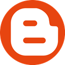 ubercons, socialpack, Social, blogger OrangeRed icon
