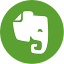 socialpack, Evernote, ubercons, Social OliveDrab icon