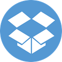 dropbox, socialpack, Social, ubercons CornflowerBlue icon