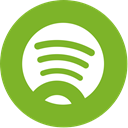 ubercons, Social, Spotify, socialpack YellowGreen icon