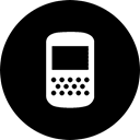 Apps, Mobile, Games, mobile phone, Blackberry, Calling, screen, phone Black icon