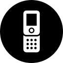 buttons, phone, Keys, mobile phone, screen, Calling, Mobile Black icon