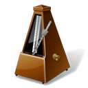 metronome, Tempo, instrument, music Black icon