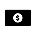 card, Cash, buy, Money, checkout Black icon