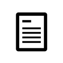 File, delete, Page, document, paper Black icon