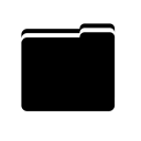 File, Folder Black icon