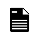 File, delete, document, Page, paper Black icon