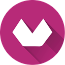 Social, Domestika MediumVioletRed icon