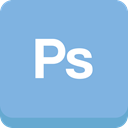 photoshop, adobe SkyBlue icon