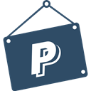 paypal DarkSlateGray icon