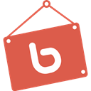 Bing IndianRed icon
