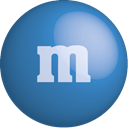 colour, Blue, Color, Chocolate, m&m SteelBlue icon