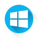microsoft, windows8, windows DeepSkyBlue icon
