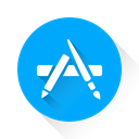Appstore DeepSkyBlue icon