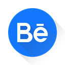 be.net, Behance, Be DodgerBlue icon
