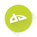 Da, Deviantart, da.net YellowGreen icon