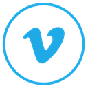 Vimeo Black icon