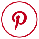 pinterest Black icon