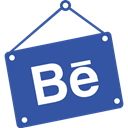 Behance DarkSlateBlue icon